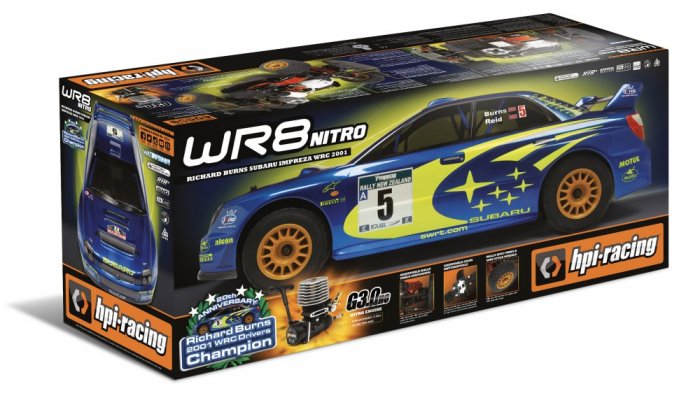HPI Racing pokazuje nowy model WR8 Subaru Imprezę WRC 2001